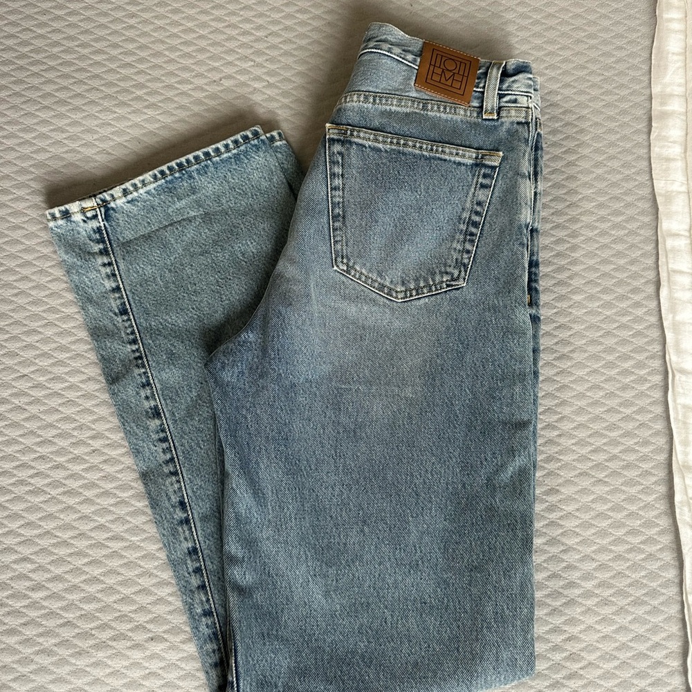 Toteme Light Blue Twisted Seam